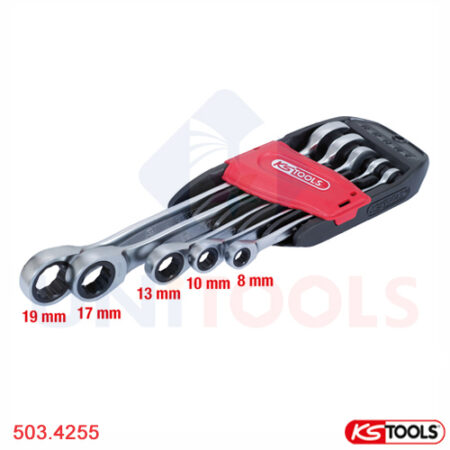 bộ cờ lê tròng miệng 5 chiếc 8-19 mm Ks Tools 503.4255