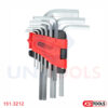 Bộ lục giác 1,5-10 mm 9 cây Ks Tools 151.3212
