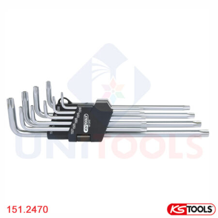 Bộ lục giác hoa thị 9 cây Germany Ks Tools 151.2470