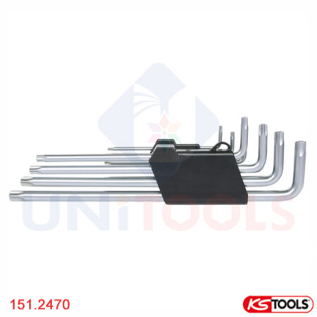 Bộ lục giác hoa thị 9 cây Germany Ks Tools 151.2470