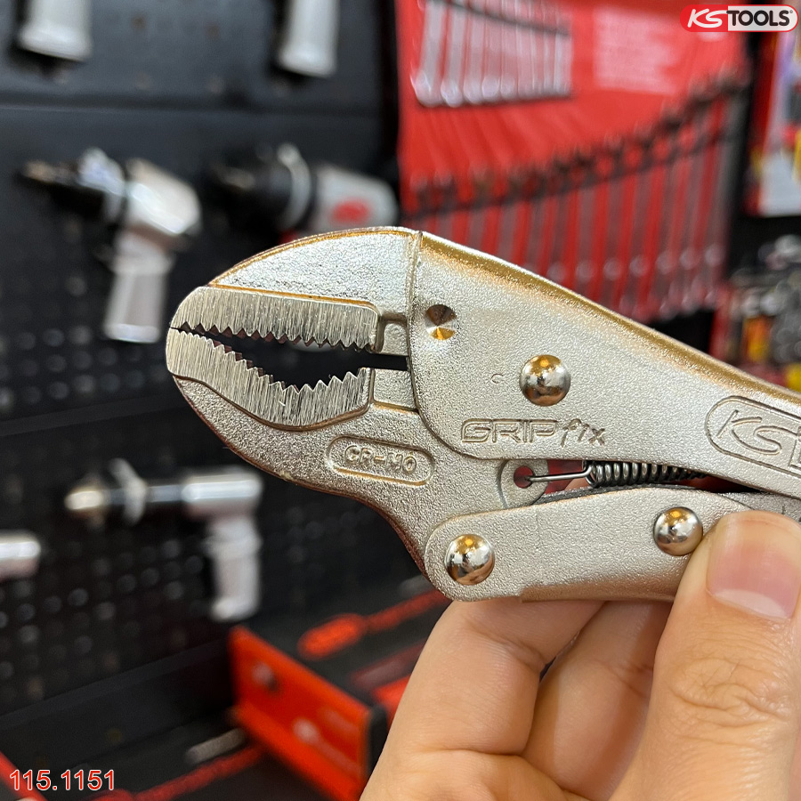 chi tiết ngàm kìm bấm chết ngàm chữ V KS Tools 115.1151