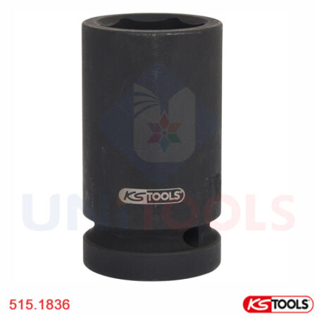 Đầu tuýp vuông 36 mm (1 inch) KS Tools 515.1836