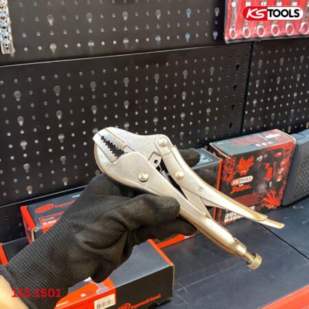 Kìm bấm chết ngàm thẳng 28,5 mm KS Tools 115.1501