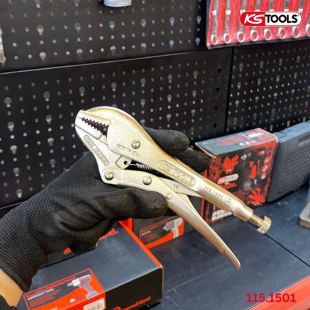 Kìm bấm chết ngàm thẳng 28,5 mm KS Tools 115.1501