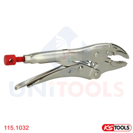 kìm chết mỏ cong 7 inch ks tools 115.1032