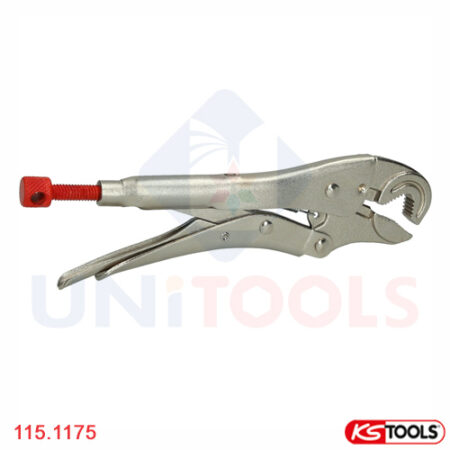 Kìm chết ngàm tròn 175 mm KS Tools 115.1175