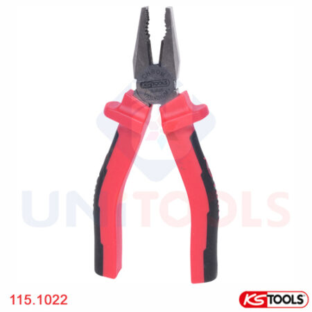 Kìm đầu bằng 200 mm, kìm răng đa năng Germany KS Tools 115.1022
