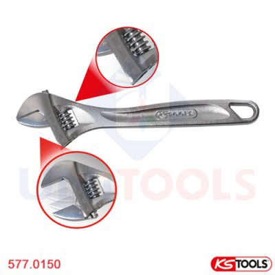 Mỏ lết 6 inch 18 mm KS Tools 577.0150