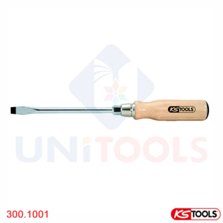 Tô vít 2 cạnh cán gỗ 3.5 mm KS Tools 300.1001_1