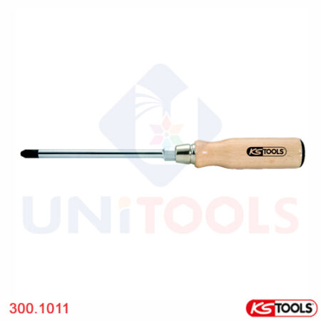 Tô vít 4 cạnh 175 mm cán gỗ KS Tools Germany 300.1011_1