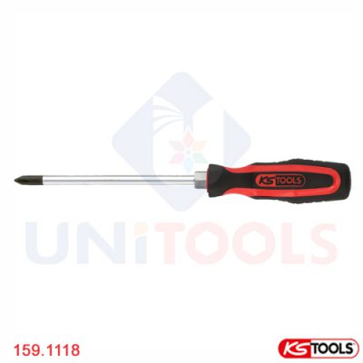 Tô vít 4 cạnh thân tròn 310 mm KS Tools 159.1118