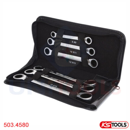 Bộ cờ lê tròng lắc đảo chiều 6 chiếc KS Tools 503.4580_1