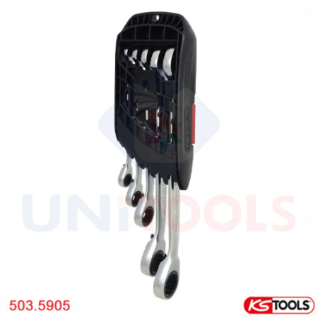 Bộ cờ lê tròng mở lắc đảo chiều 503.5905 gồm 5 chiếc_1