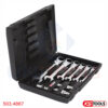 Bộ cờ lê vòng miệng lắc kết hợp đầu chuyển đổi KS Tools 503.4867
