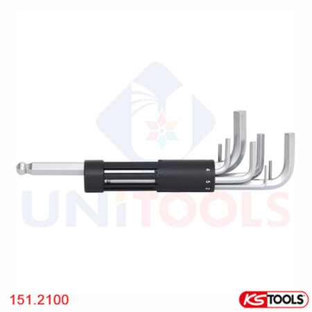 Bộ lục giác đầu bi 8 cây Ks Tools 151.2100_1