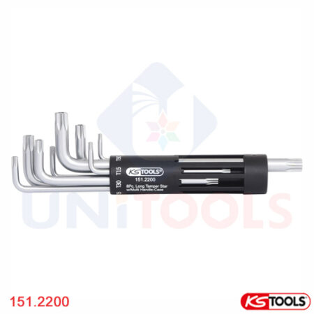Bộ lục giác đầu sao 8 cây Germany Ks Tools 151.2200_1