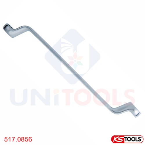 Cờ lê 2 tròng nghiêng 24 mm – 26 mm KS Tools 517.0856