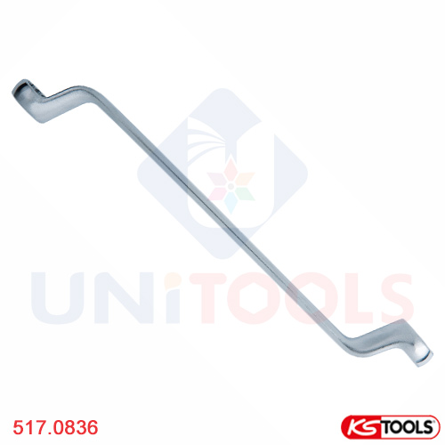 Cờ lê 2 đầu tròng nghiêng 5.5 mm – 7 mm KS Tools 517.0836_1