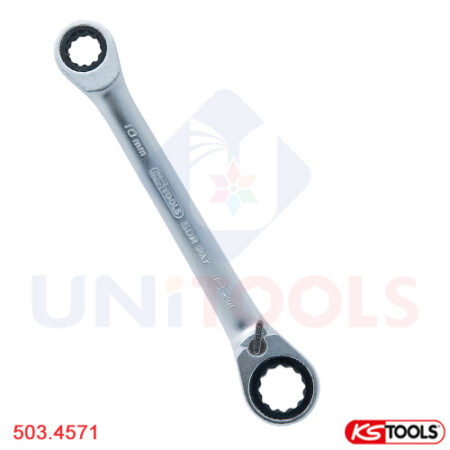 Cờ lê tròng tự lắc đảo chiều 8-9 mm KS Tools 503.4571