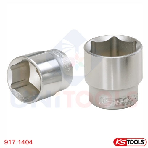 Đầu tuýp vuông 1/4 inch 4 mm 6 cạnh KS Tools 917.1404