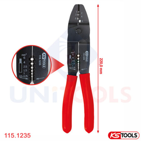 Kìm bấm cos 0,5 – 6 mm KS Tools 115.1235_1