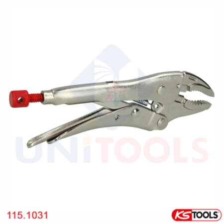 kìm chết ngàm cong 50 mm KS Tools 115.1031