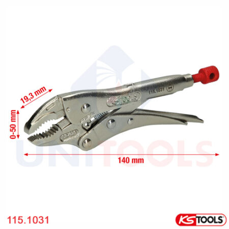 kìm chết ngàm cong 50 mm KS Tools 115.1031_1