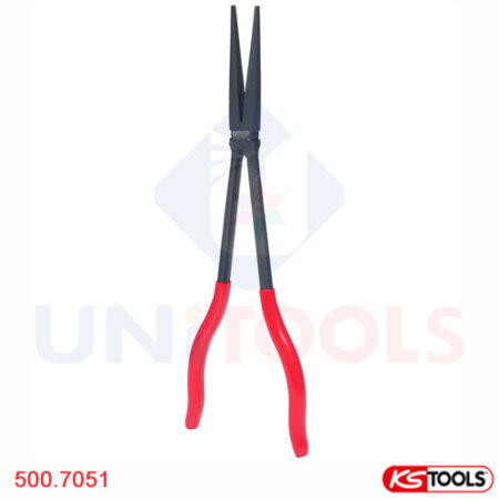 Kìm gắp dài mũi thẳng 270 mm KS Tools 500.7051