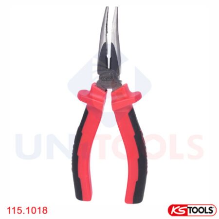 Kìm mũi dài cong 165 mm KS Tools 115.1018_1