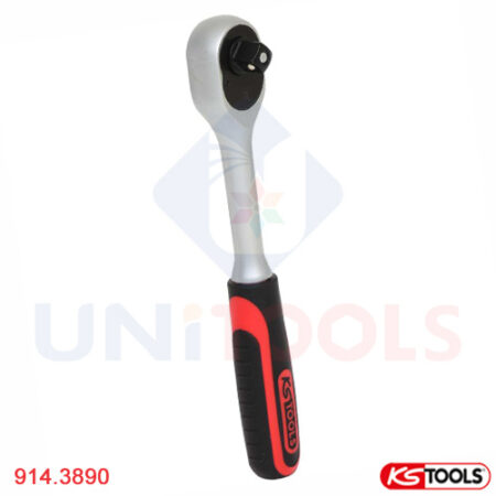Tay vặn nhanh đảo chiều đầu 3/8 inch KS Tools 914.3890-1