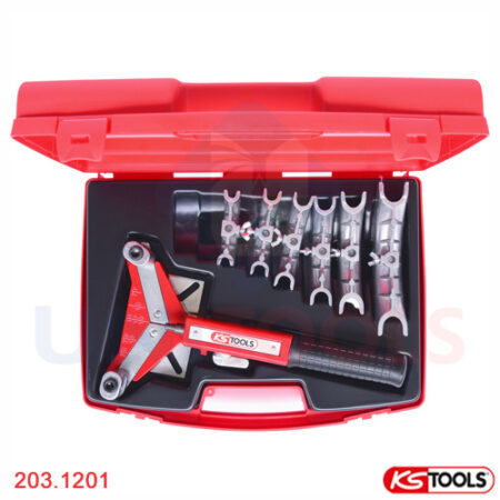 Bộ dụng cụ uốn ống tay đơn 7 chiếc KS Tools 203.1201_1