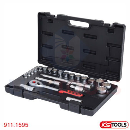 Bộ khẩu tay vặn 1/2 inch ks tools 911.1595