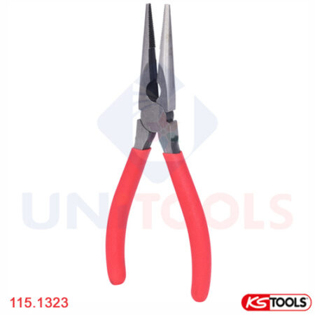 Kìm mỏ nhọn dài 165 mm KS Tools 115.1323