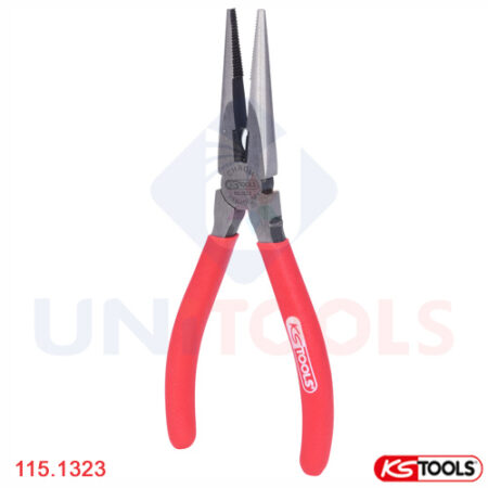 Kìm mỏ nhọn dài 165 mm KS Tools 115.1323