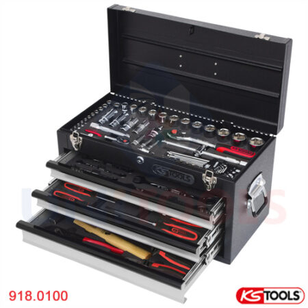 tủ dụng cụ sửa chữa 3 ngăn 99 chi tiết 918.0100
