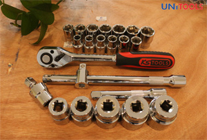 các loại tay vặn và đầu tuýp KS Tools Germany