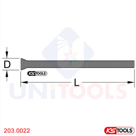 Lò xo uốn ống đồng 22 mm KS Tools model 203.0022_1