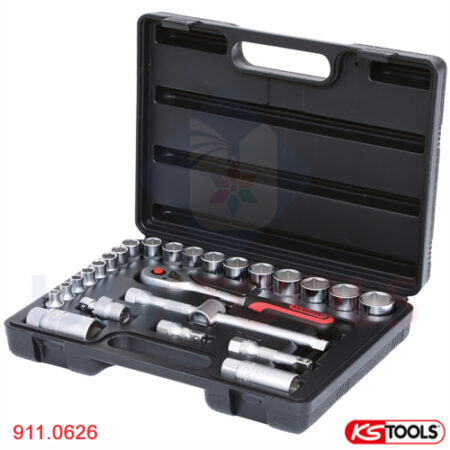 Bộ khẩu tay vặn KS Tools 26 chi tiết model 911.0626_2