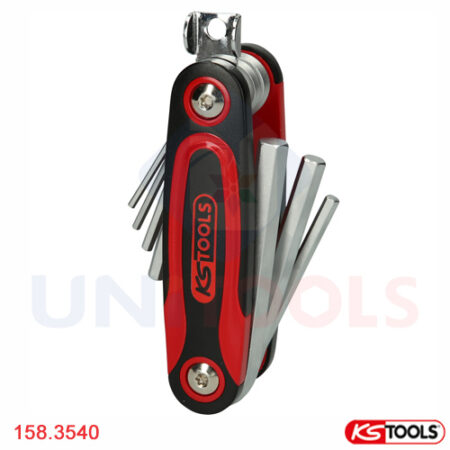 Bộ chìa lục giác 8 cây KS Tools model 158.3540