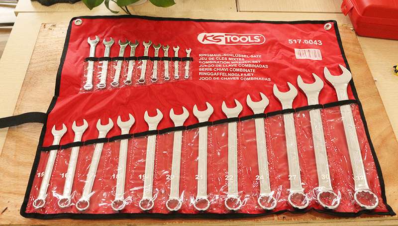 Bộ cờ lê vòng miệng tự lắc Germany KS Tools