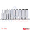 Bộ khẩu 6 point 1/4 inch 10 chiếc KS Tools 918.0610_1