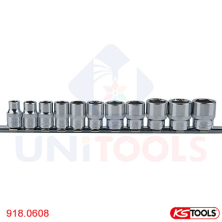 Bộ khẩu lục giác 3/8 inch 11 chiếc KS Tools 918.0608_1