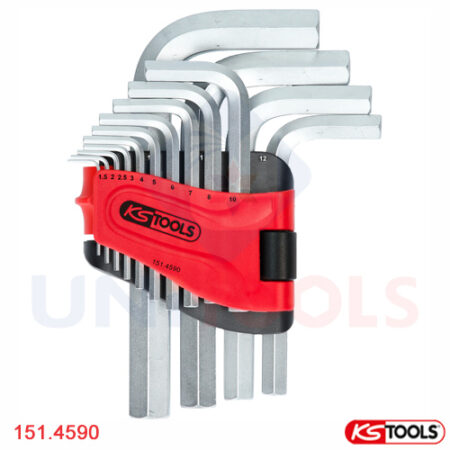 Bộ lục giác 14 cây 1.5-19 mm KS Tools