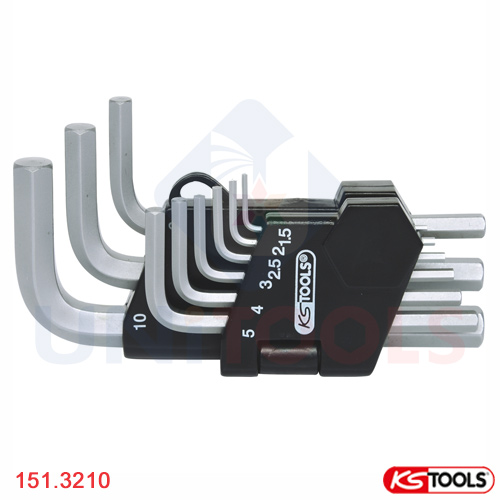 Bộ lục giác 9 cây KS Tools model 151.3210