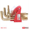 Bộ lục giác bronze 9 cây KS Tools 963.1513_1