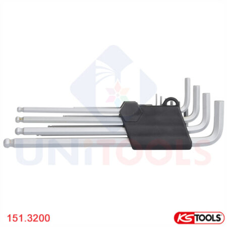 Bộ lục giác đầu bi 10 cây KS Tools model 151.3200_1