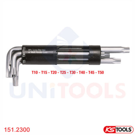 Bộ lục giác đầu sao TX 8 cây KS Tools 151.2300