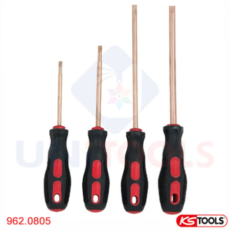 Bộ tô vít 2 cạnh 4 cây Bronze KS Tools model 962.0805