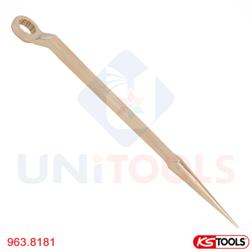 Cờ lê đuôi chuột bronze đầu tròng nghiêng 30 mm 963.8181