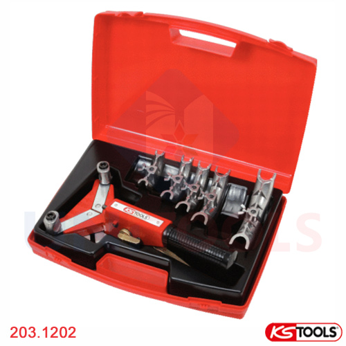 Bộ uốn ống bằng tay 6 chiếc hệ inch KS Tools 203.1202_1